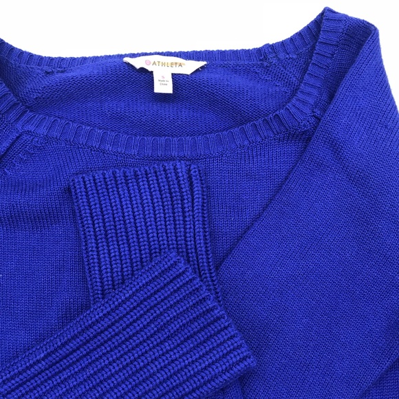 Athleta Sweaters - Athleta | Blue wool blend sweater